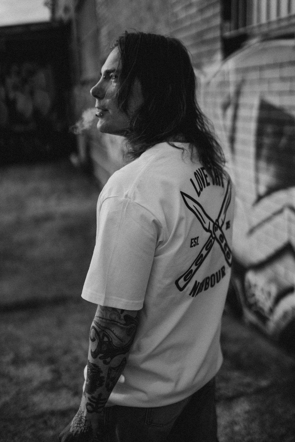 Puff Print Logo Tee