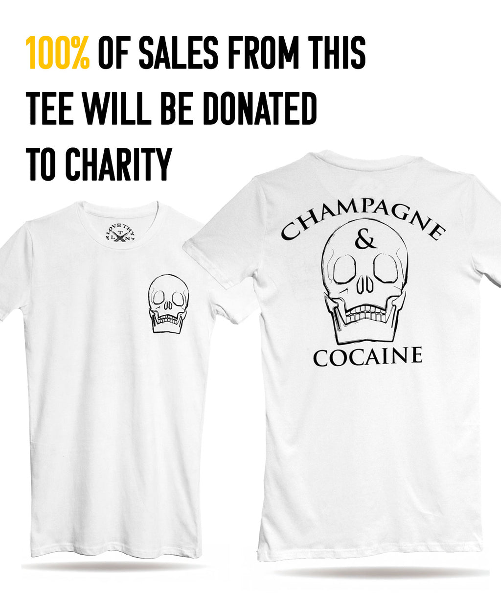 LTN Legacy C&C Tall Tee | 100% profits donated!