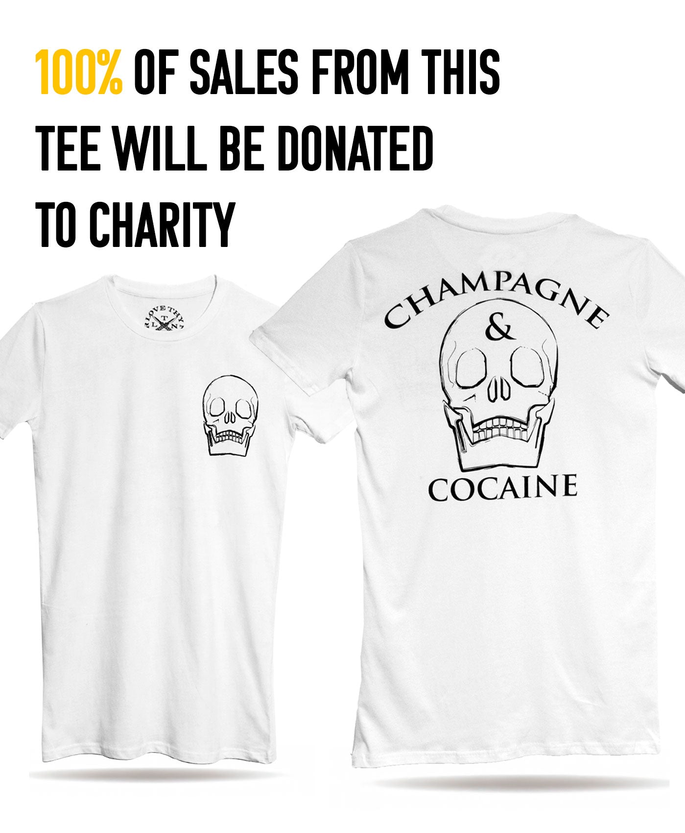 LTN Legacy C&C Tall Tee | 100% profits donated!